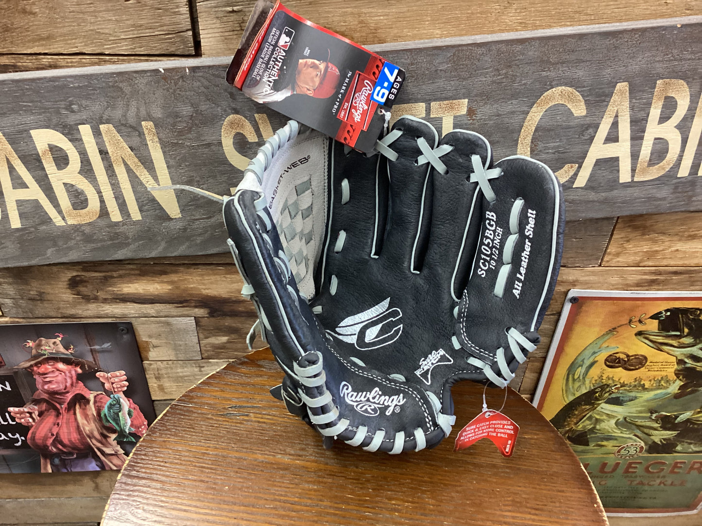 Rawlings Sure Catch Youth Baseball Glove 10.5"
