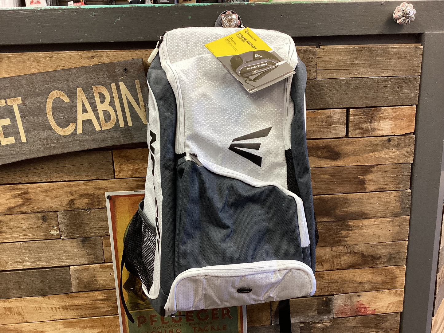 Easton Game Ready Backpack White/Gray
