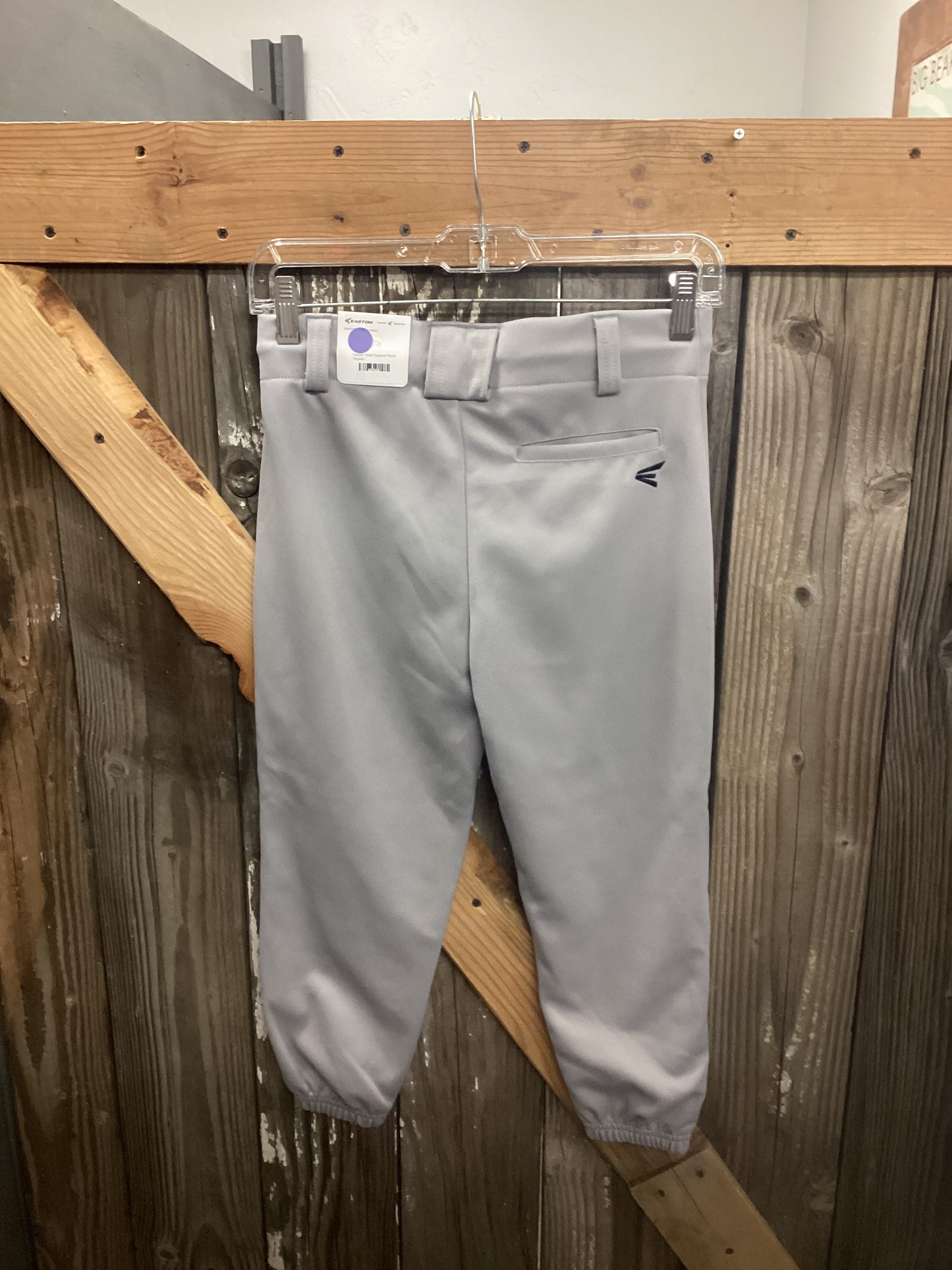 Easton Youth Baseball Pants size 27"-29" Gray