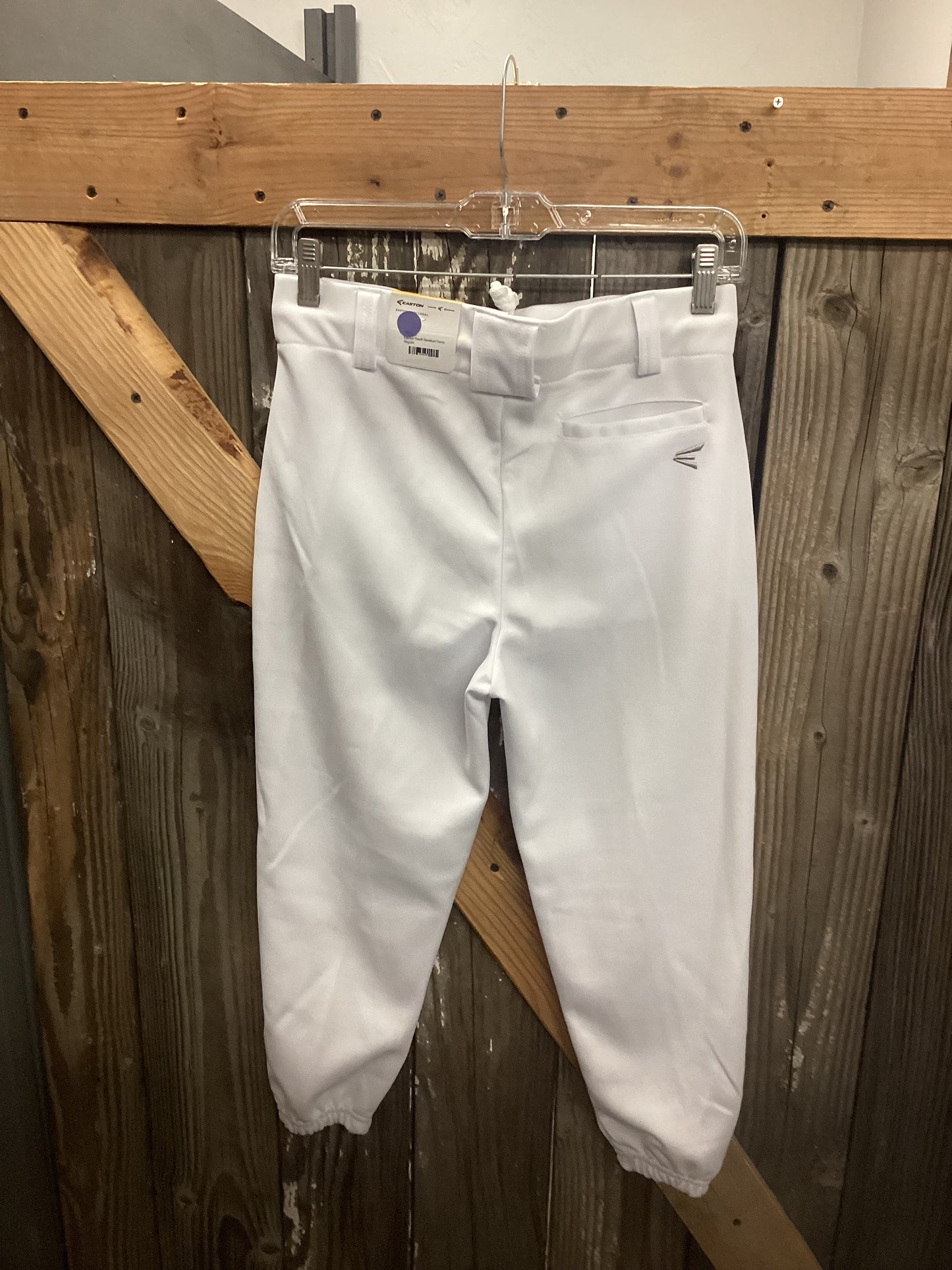 Easton Youth Baseball Pants size 29"-30" White