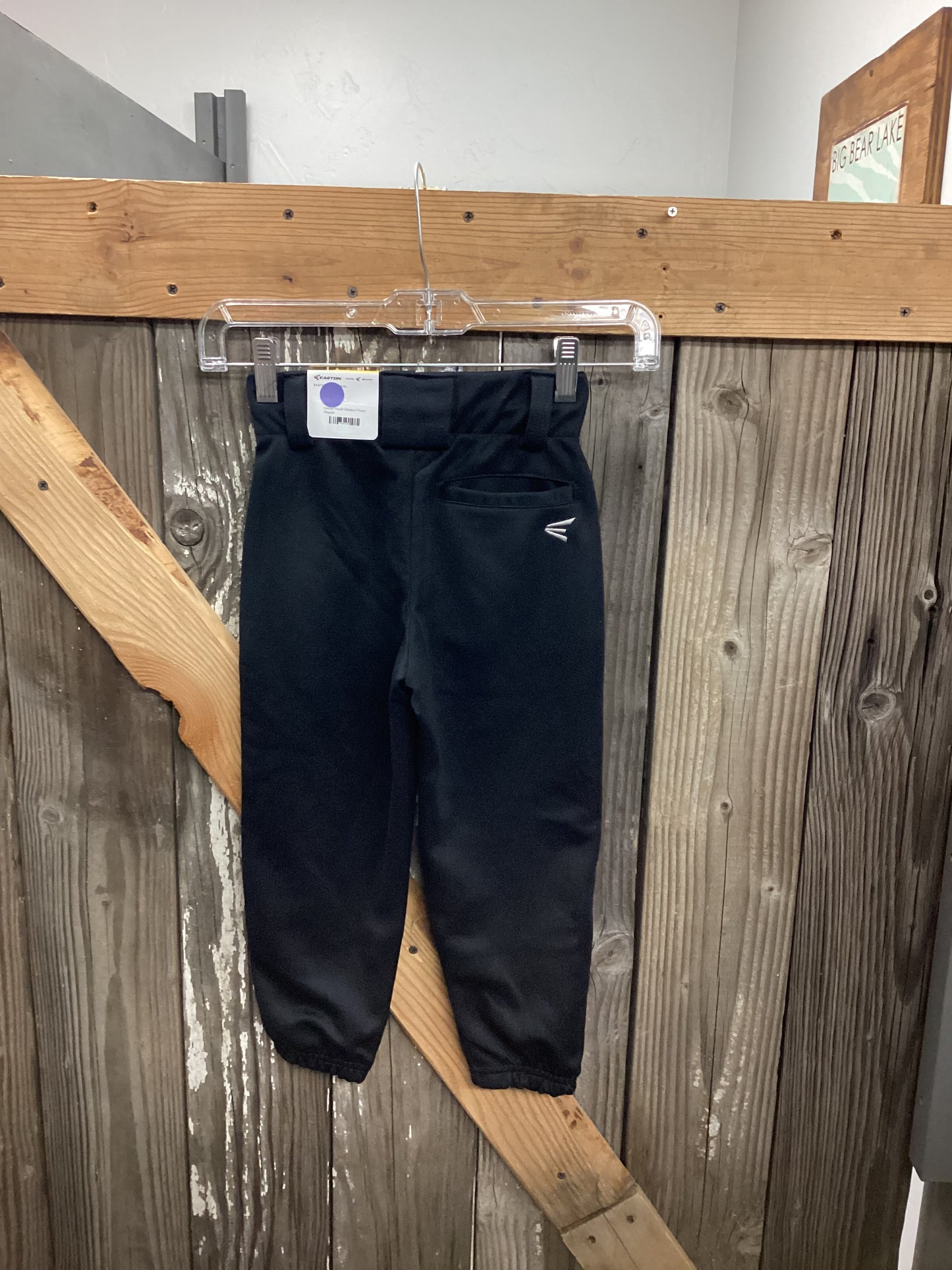 Easton Youth Baseball Pants size 20"22" Black