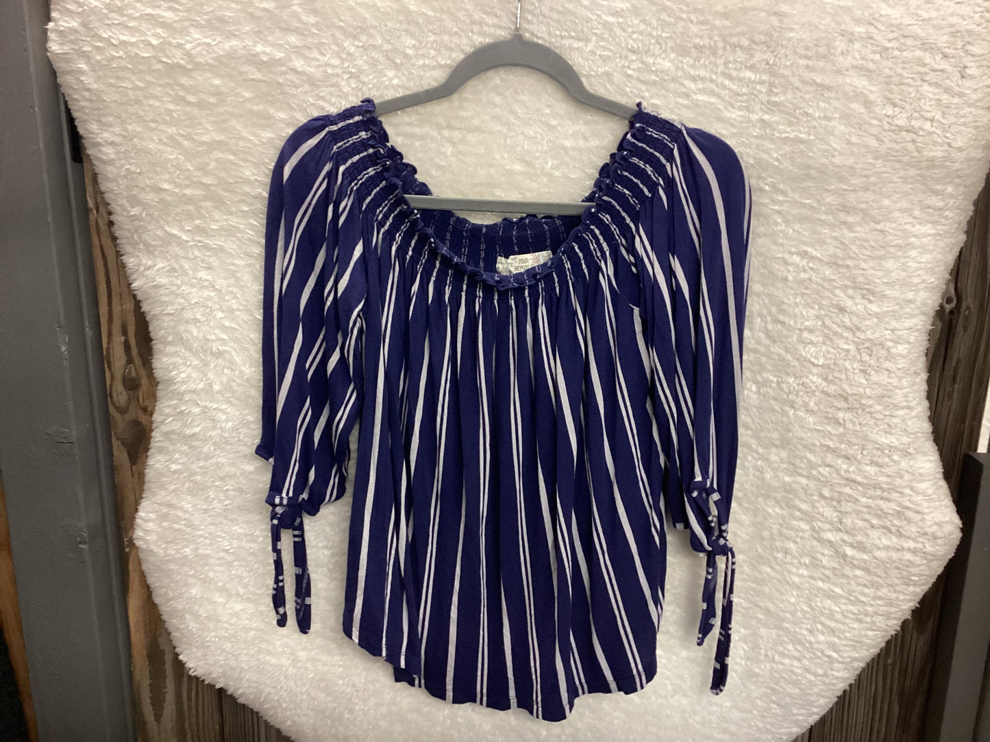 Pink Republic Stripe Top Womens size Large