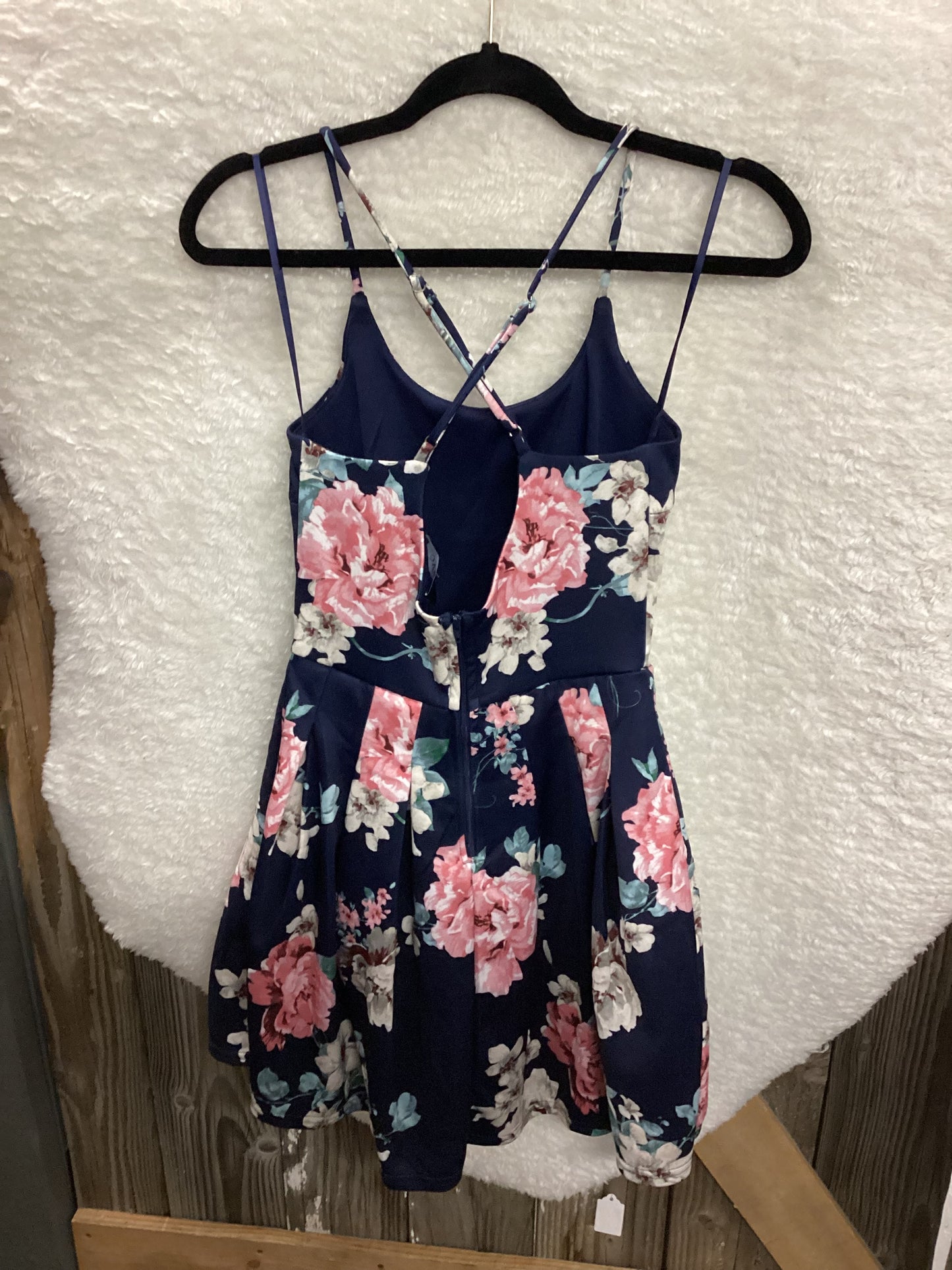 TRAC Floral Dress Womens size Small