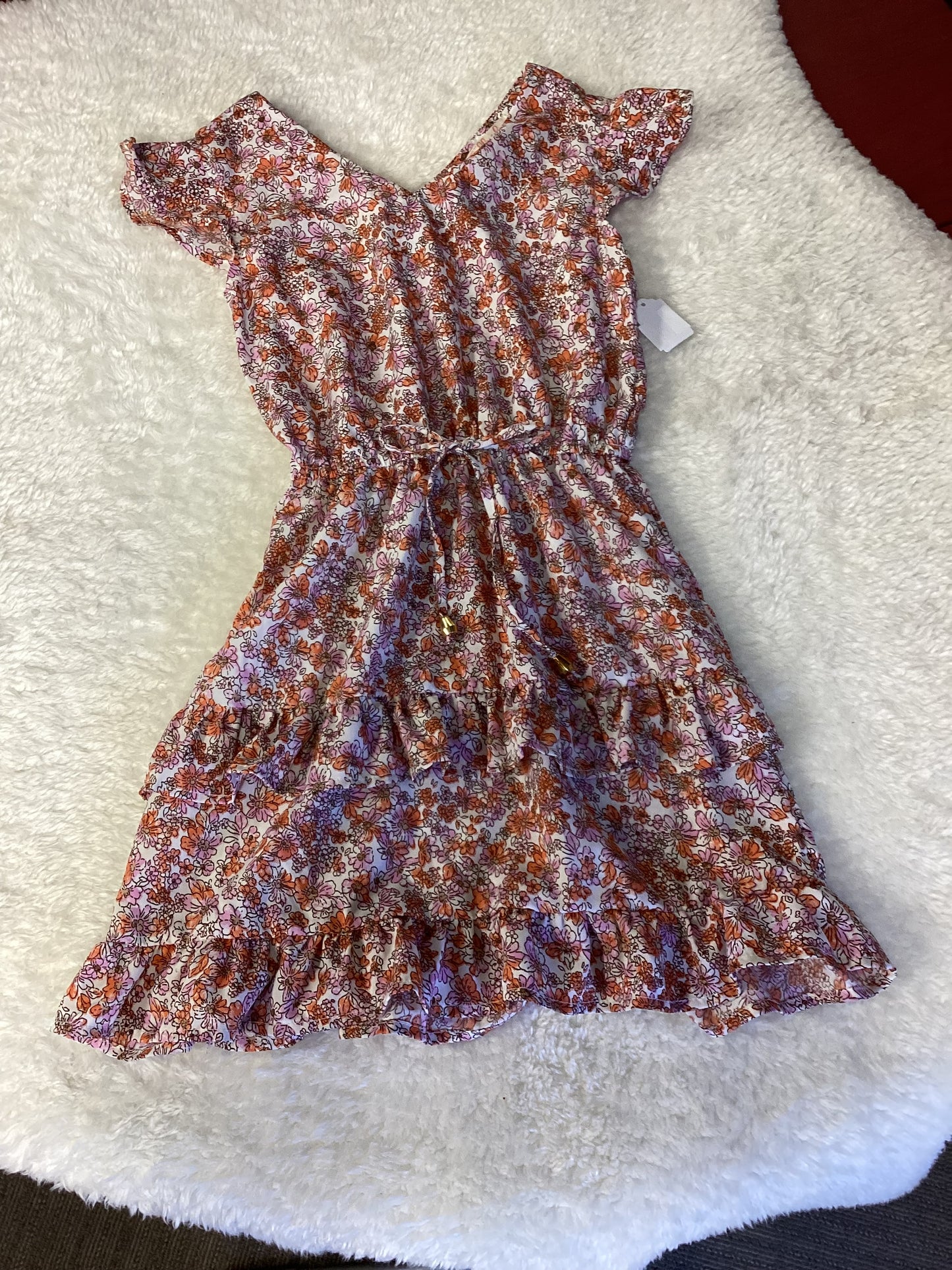 Blush Floral Dress Youth size 8