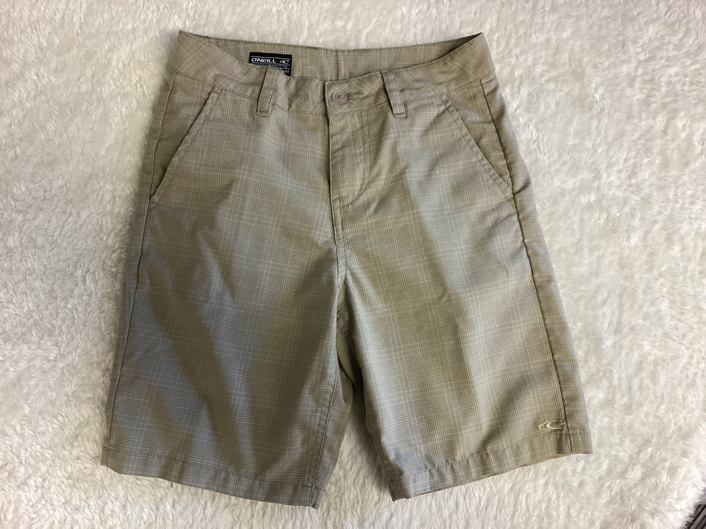 O'Neill Plaid Shorts Youth size 25