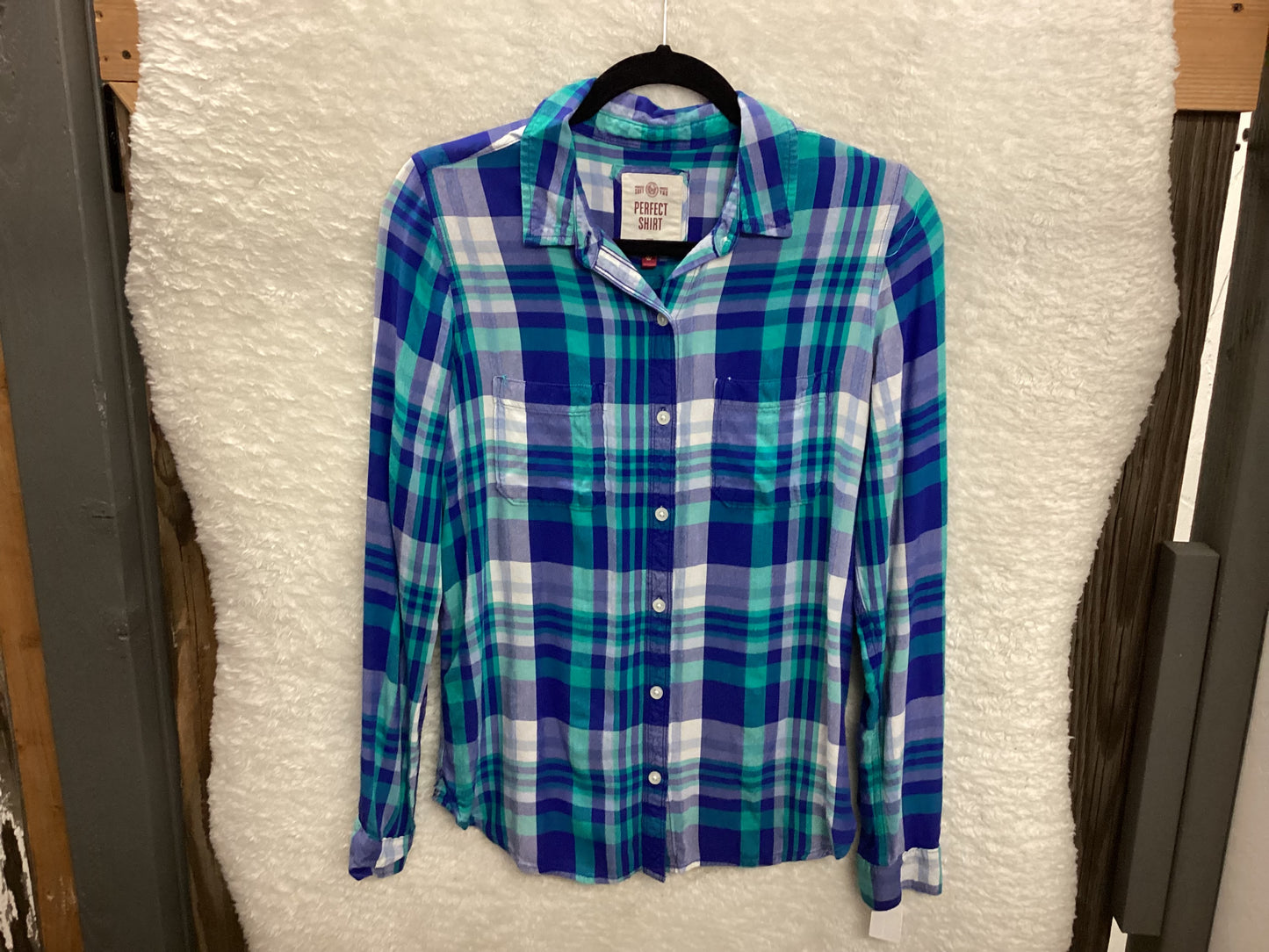 SO Perfecr Shirt Flannel Womens size Medium