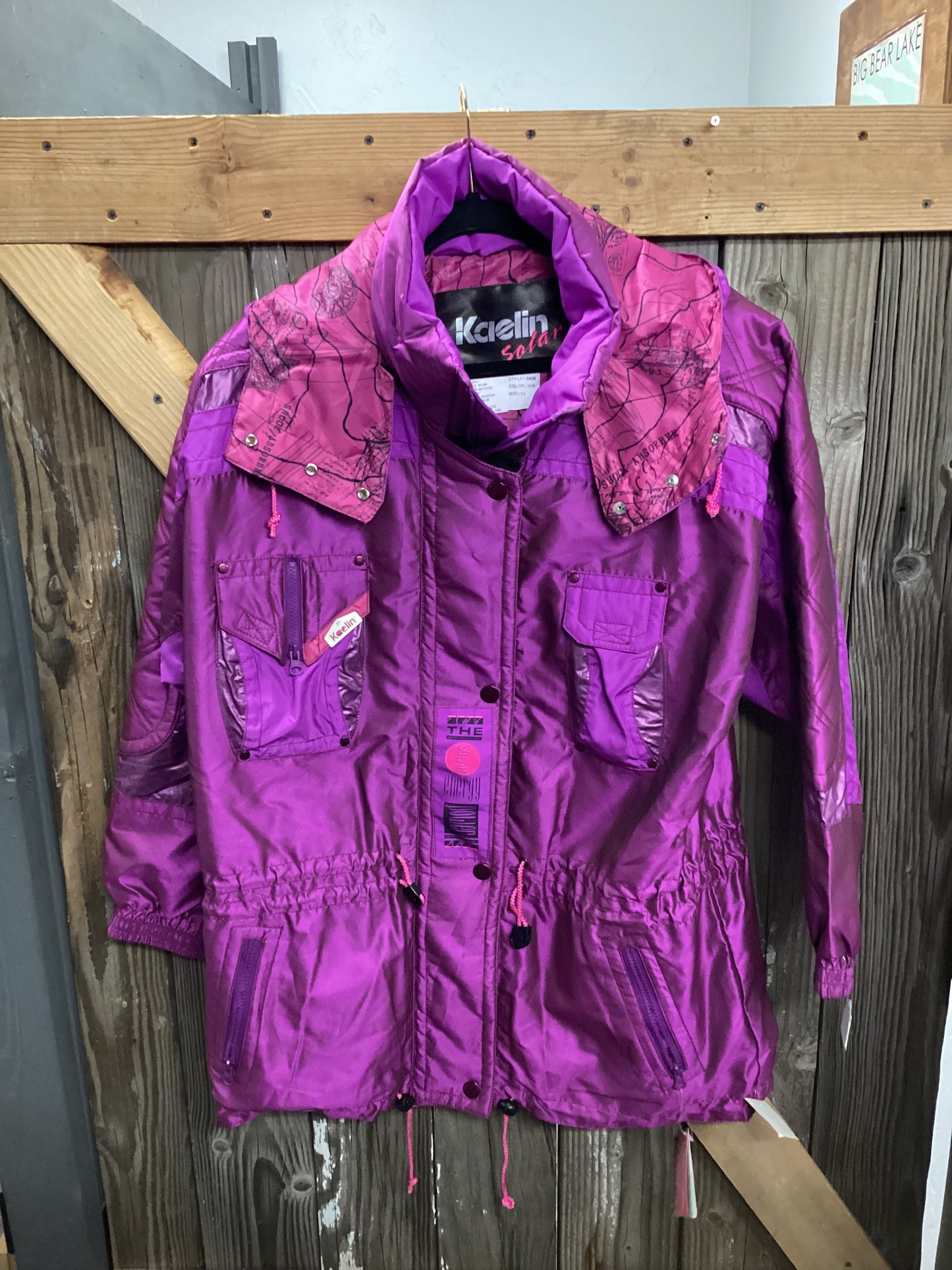 NWT Kaelin Solar Ski Jacket Fuchsia Womens size 12