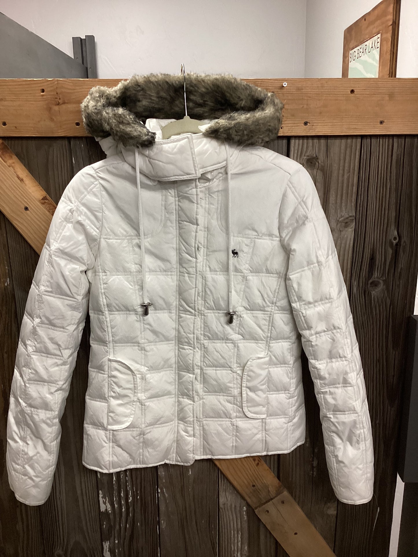 Abercrombie & Fitch Hooded Winter Jacket Womens Medium