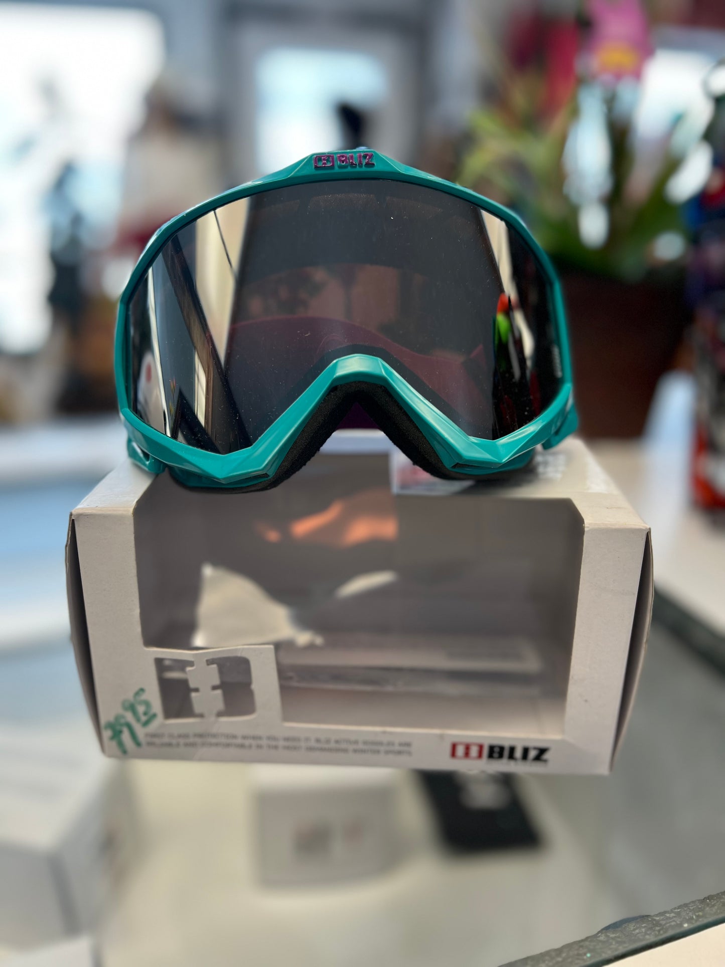 Turquoise Bliz Goggles