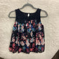 Xhilaration Floral Tank Womens size Small