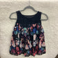 Xhilaration Floral Tank Womens size Small