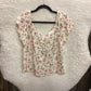 Xhilaration Floral Top Womens size XL