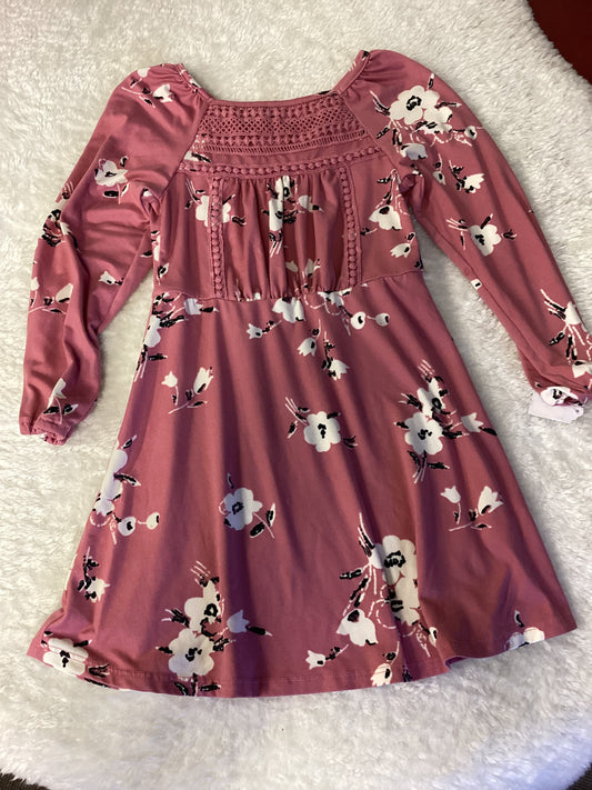 Love, Glam Girl Floral Dress Youth size Small