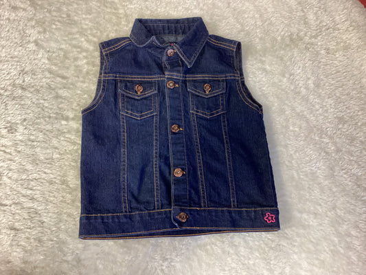 Limited Too Denim Vest Youth size 6