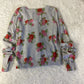 Abercrombie Kids Floral Sweater Youth size Large