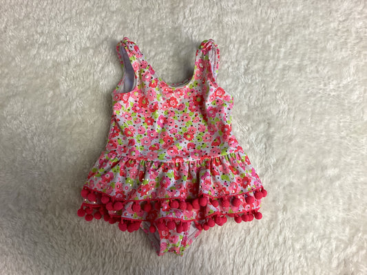 Nicole Miller New York Floral Swimsuit Youth size 2T