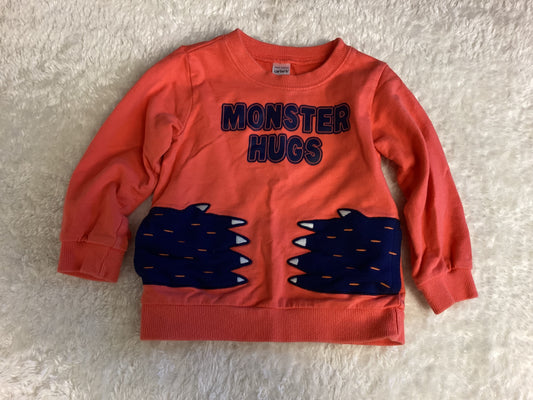 Carter's Monster Sweatshirt Youth size 3T