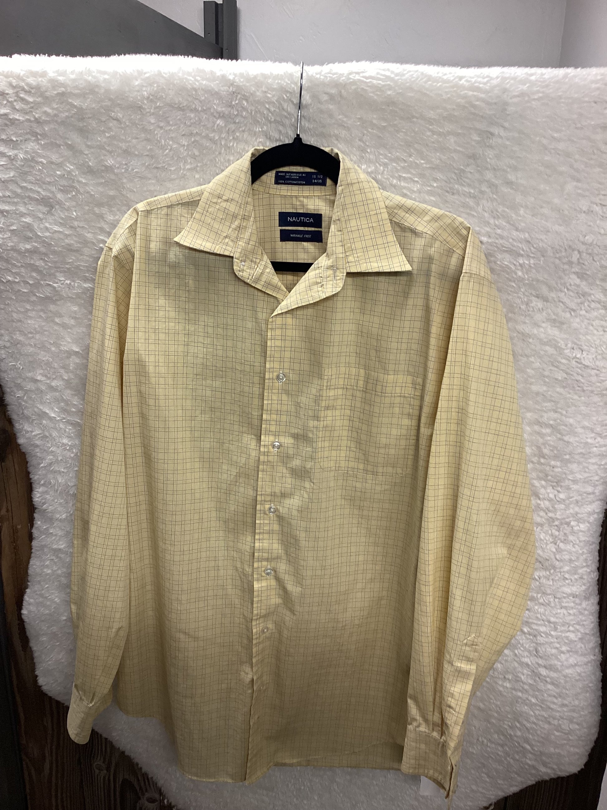 nautica mens dress shirts Nautica Dress Shirt Mens size 15.5 34/35 – Mulligan's Used Sporting Goods