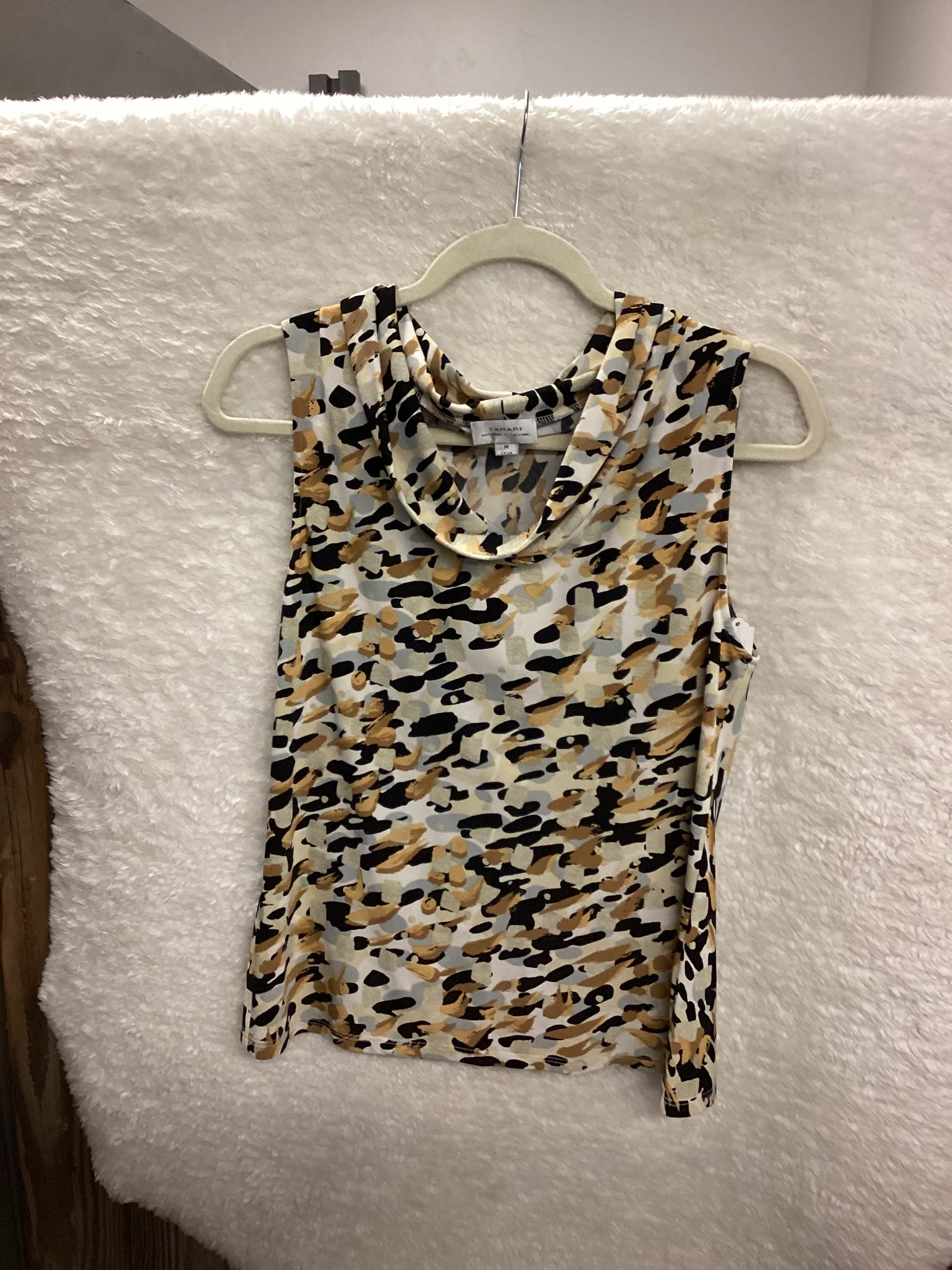 Tahari Sleeveless Blouse Womens size Medium