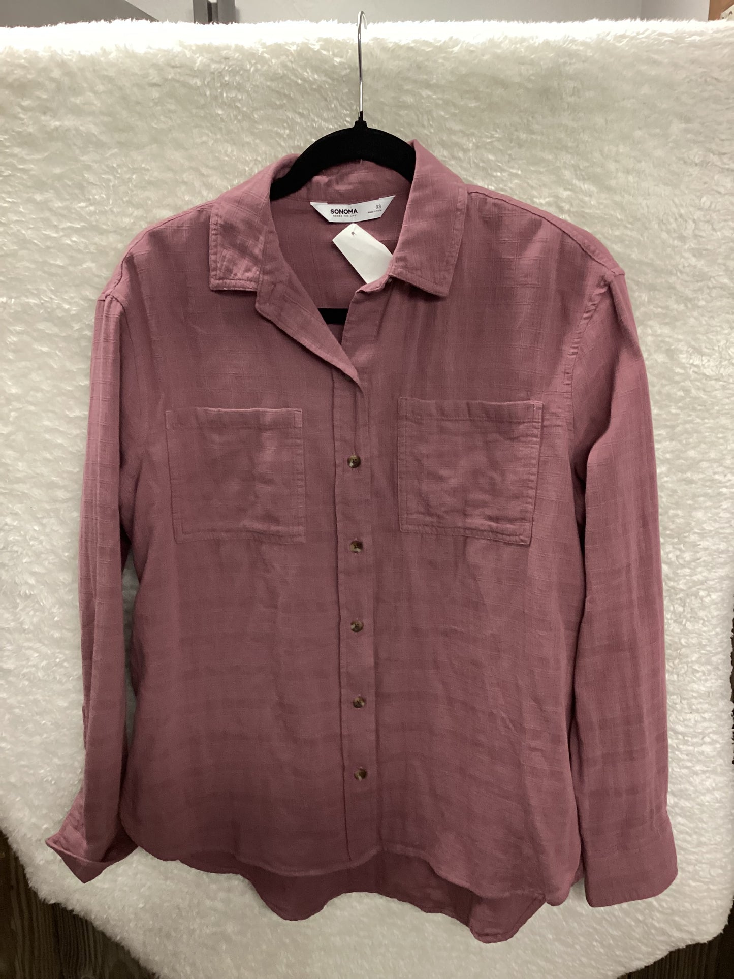 Sonoma Cotton Shirt Womens size XS